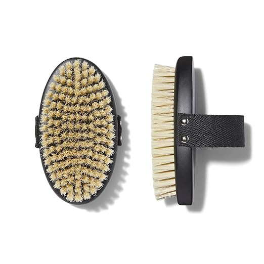 Keys Soulcare Energizing Dry Body Brush, Gently Exfoliates & Opens Pores for Soft, Smooth, Bright... | Amazon (US)