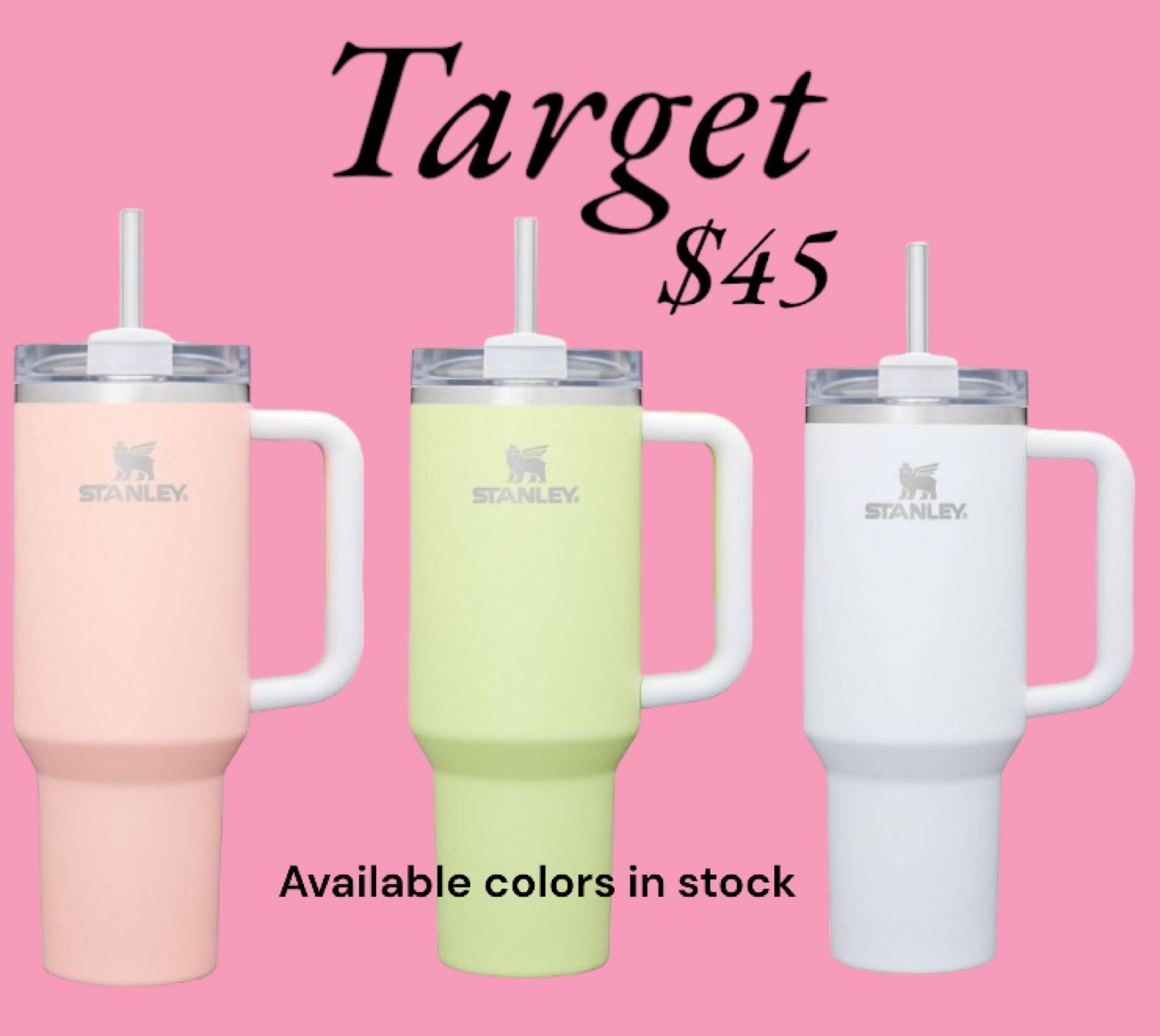 Stanley tumblers in stock $45 quickly selling out

#LTKSeasonal #LTKFind #LTKSale