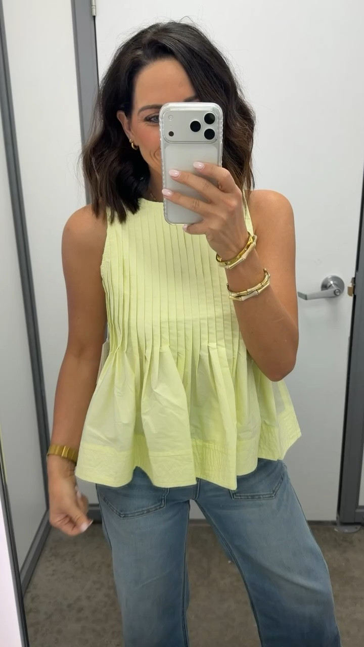 Such a cute top for spring and summer 💛 I love the soft yellow color and the flowy peplum style—it’s so flattering and easy to wear with jeans, shorts, or white denim. A great top that instantly brightens up an outfit. Wearing a XS!

Also y’all these are MY fav amazon jeans!! Love the pockets and fit of them! So good!

#ltkstyle #ltkfinds #springfashion #springtops #casualoutfit #everydaystyle #outfitideas #springoutfits #yellowtop #summerstyle

#LTKPetite #LTKmomlife