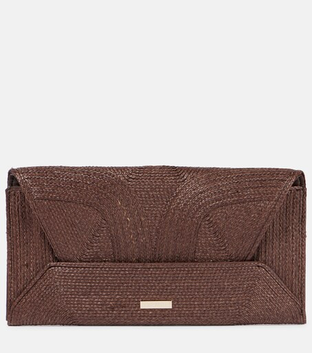 Vacanza Small raffia clutch | Mytheresa (US/CA)
