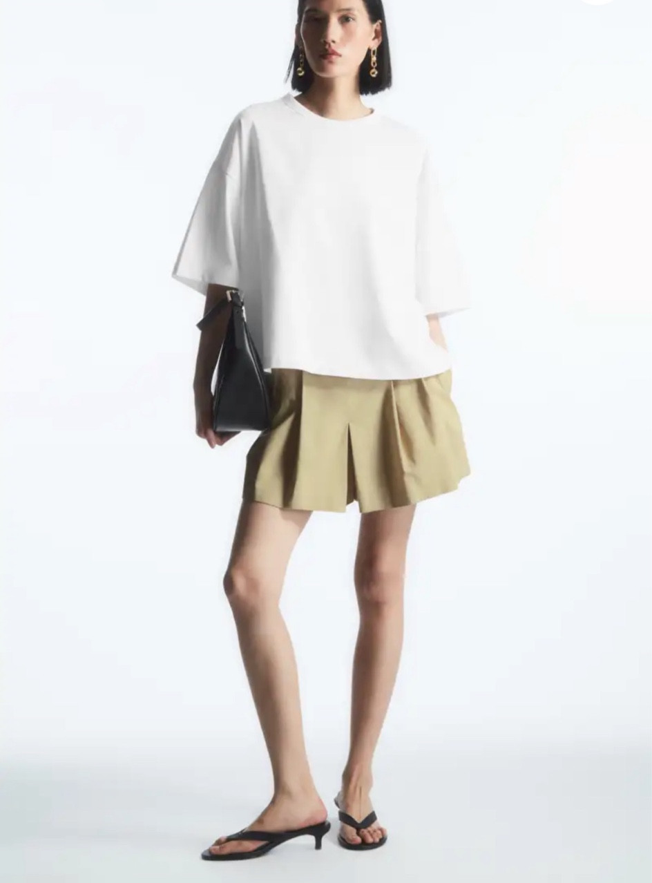 Loving this boxy white tee from COS, shared a similar one 🤍

#LTKstyletip #LTKGiftGuide #LTKSeasonal