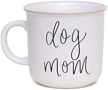 Sweet Water Decor Dog Mom Coffee Mug | Cute 15oz Ceramic Campfire Style Coffee Cup Microwave & Di... | Amazon (US)