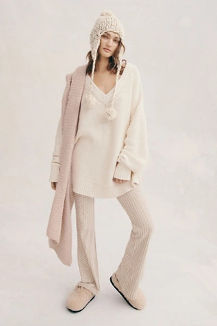 Slim Pull-On Velvet Flare Pants | Free People (Global - UK&FR Excluded)