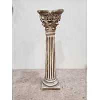 Classic Greek Roman Column Pedestal Corinthian Style Fluted Home Decor 28 | Etsy (US)
