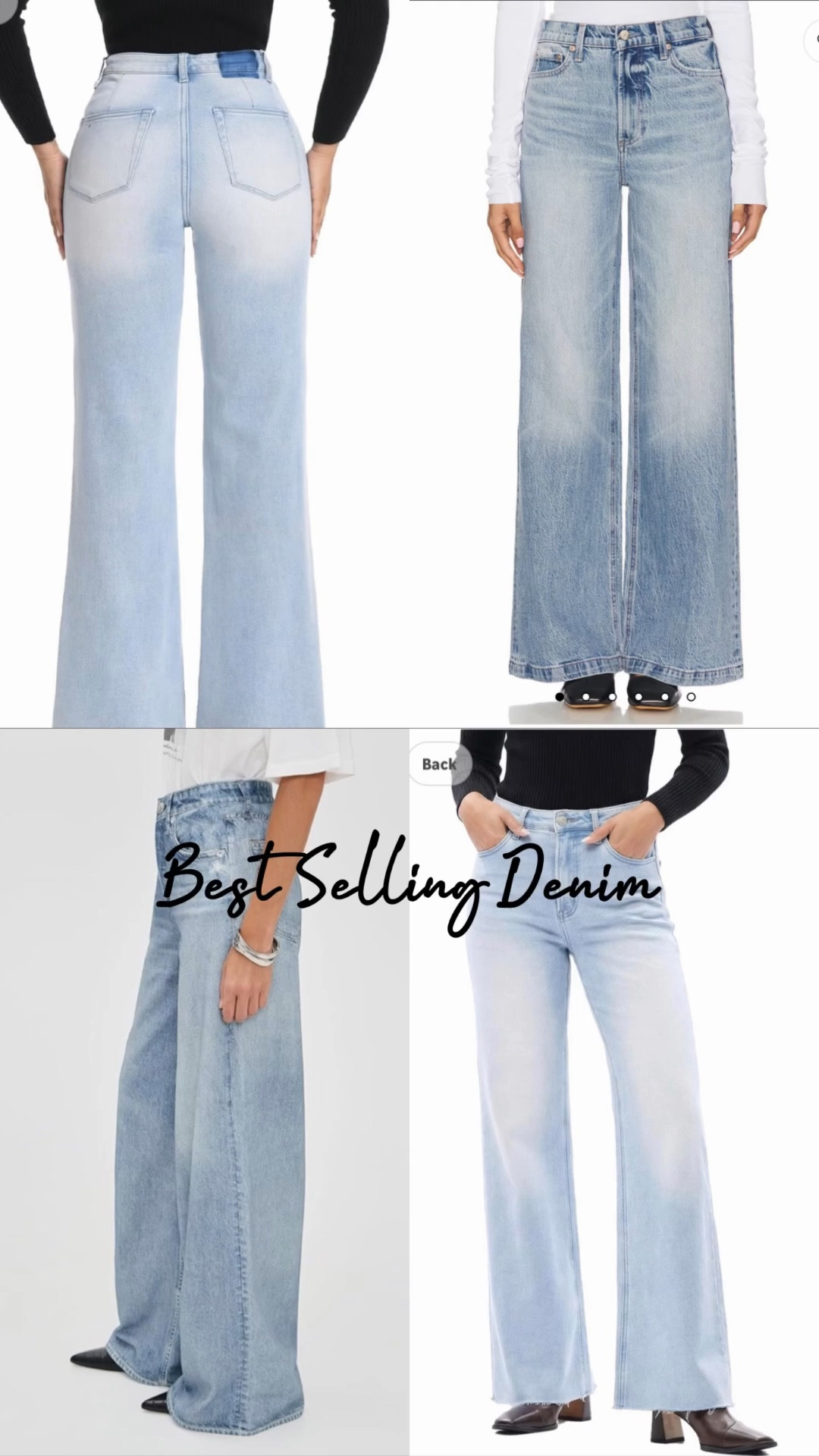 Best Selling Denim that I’m loving! 

Comfort denim, wide leg denim, jeans, Spring outfits 2026

#LTKPetite #LTKootd #LTKSpringSale