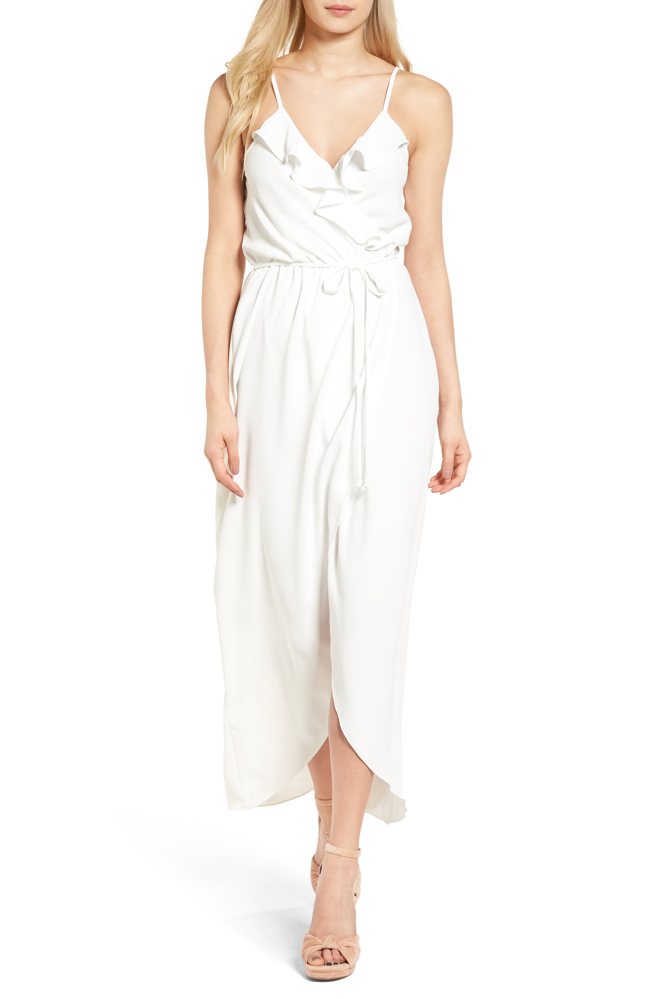 Ruffle Wrap Maxi Dress | Nordstrom