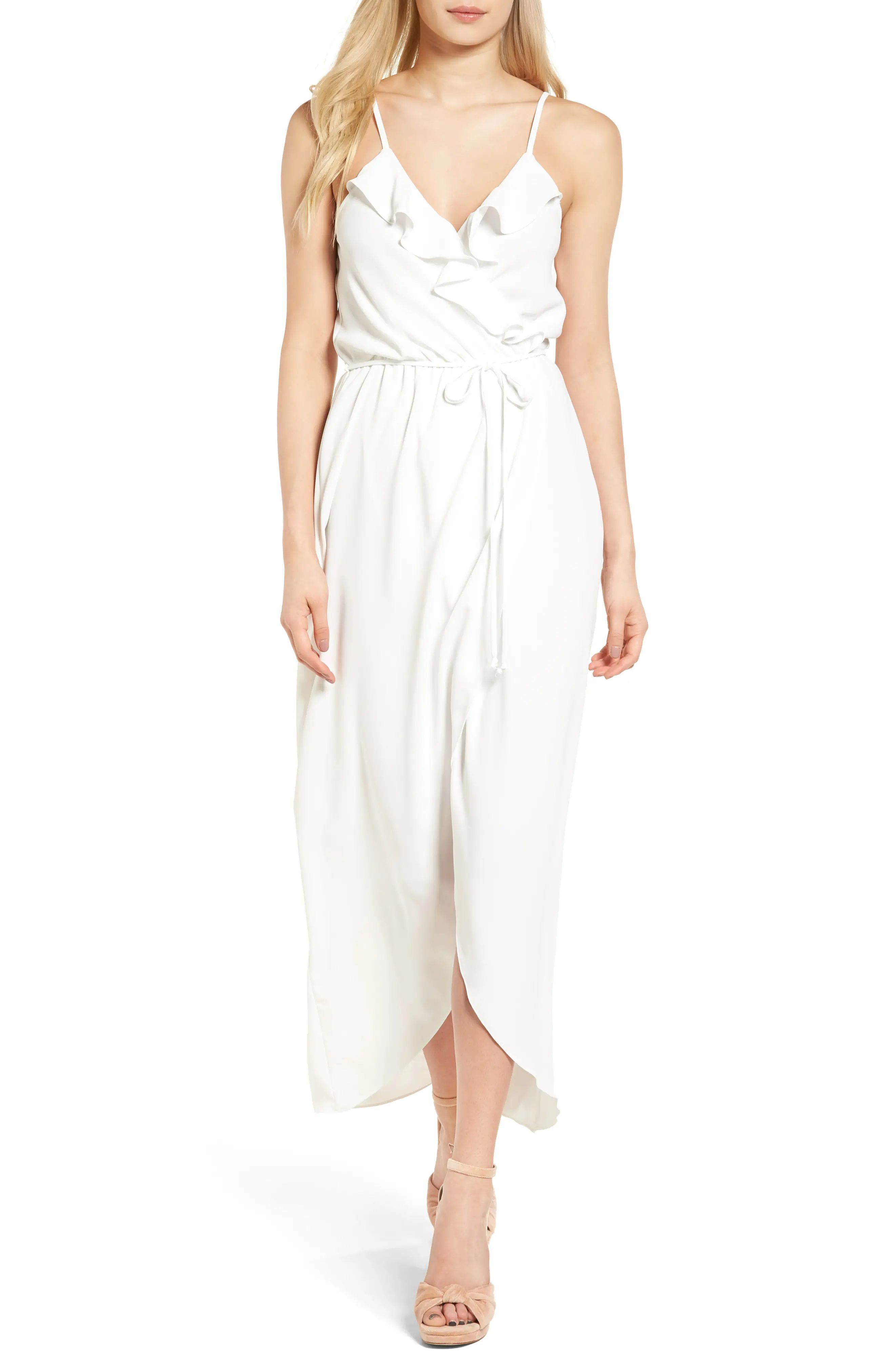 Ruffle Wrap Maxi Dress | Nordstrom