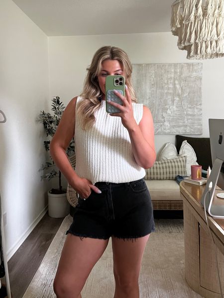 Abercrombie shorts sale!! My go to denim shorts every summer! These are the 4 inch high rise mom shorts! 25% off all shorts & 15% off everything else! Use code AFSHORTS !! 

#LTKStyleTip #LTKSaleAlert #LTKFindsUnder100