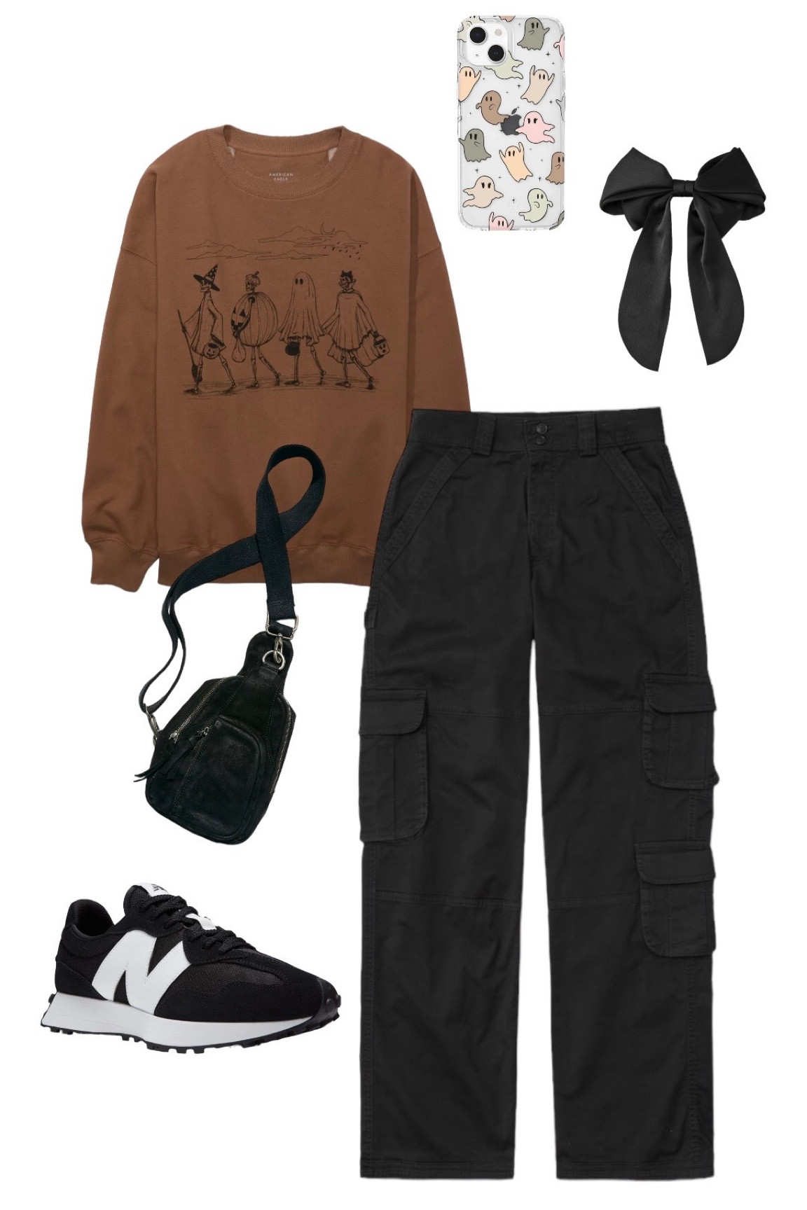 Halloween outfit inspiration — hoodie is on sale for LTK sale at AE! 

// Halloween, Halloween outfit, ltk sale, pumpkin, pumpkin crew neck, new balance, cargo outfit, fall outfit, seasonal outfit, free people sling

#LTKsalealert #LTKHoliday #LTKSale
