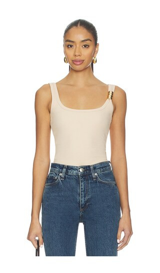SNDYS Cleonie Tank Top in Beige. - size XXL | Revolve Clothing (Global)