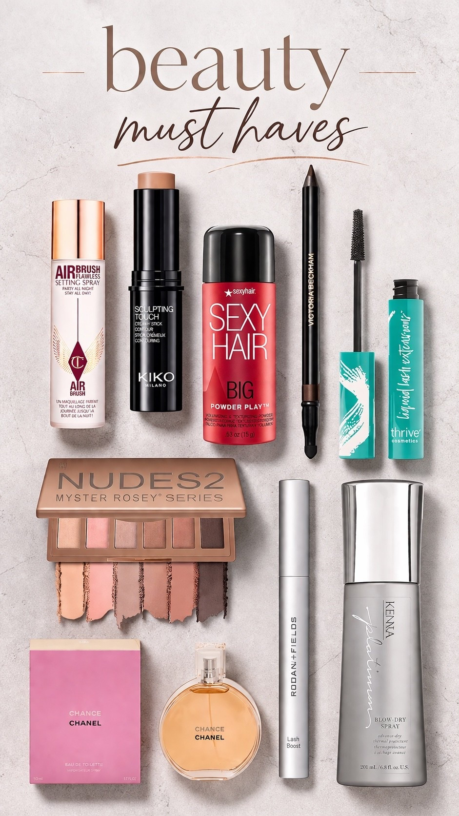 Beauty staples I reach for on repeat 🤍✨
From glowing skin to effortless volume and everyday glam, these are my go-to must haves that never miss. The perfect mix of luxe + everyday essentials for a polished, put-together look in minutes.

Shop all my favorites (and exact links!) on my LTK—because good beauty finds are meant to be shared 💋

Hashtags (LTK-friendly):
#LTKBeauty #LTKFinds #BeautyMustHaves #EverydayGlam #MakeupFavorites #BeautyEssentials #LTKStyle #GlowUp #SephoraFinds #UltaBeauty #HairMustHaves #MakeupLover #NeutralGlam #BeautyRoutine #LTKUnder100