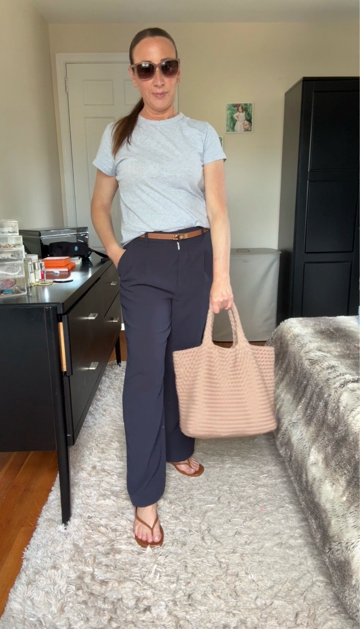 These trousers have officially become one of my favorite wardrobe staples! 🤍 They’re lightweight, flowy, and perfect for staying cool while still looking polished during the summer months.

Sizing notes: I took my true size, but they were a bit long on me, so I had them tailored for the perfect fit.

This J.Crew tee is another favorite in my closet. It’s incredibly soft, easy to style, and I loved it so much that I bought it in several colors. I’m wearing a size small.

My shoes are also true to size, and I can’t say enough good things about them. They’re so comfortable that I’ve been reaching for them almost every day!

Everything is linked for you here. ✨

#LTKgrwm #LTKootd #LTKOver40