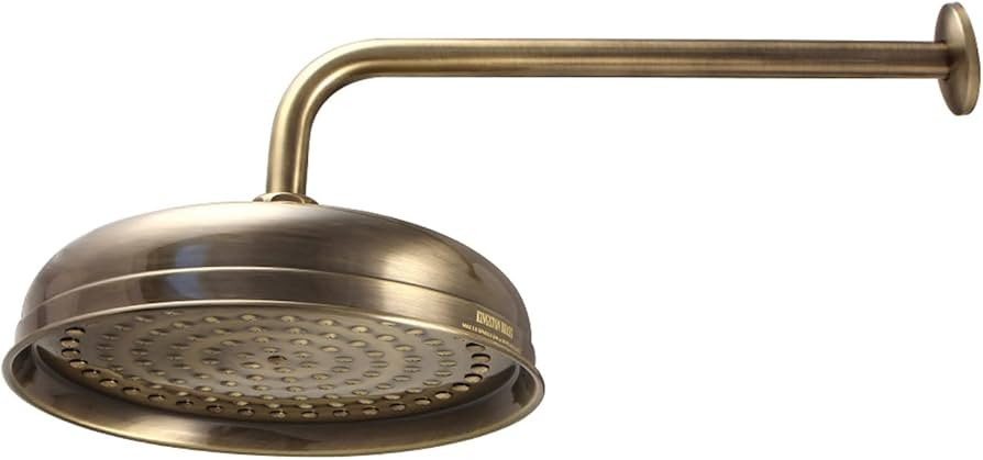 Kingston Brass K225K13 Trimscape Shower Head, Antique Brass 17 x 10 x 7.69 | Amazon (US)