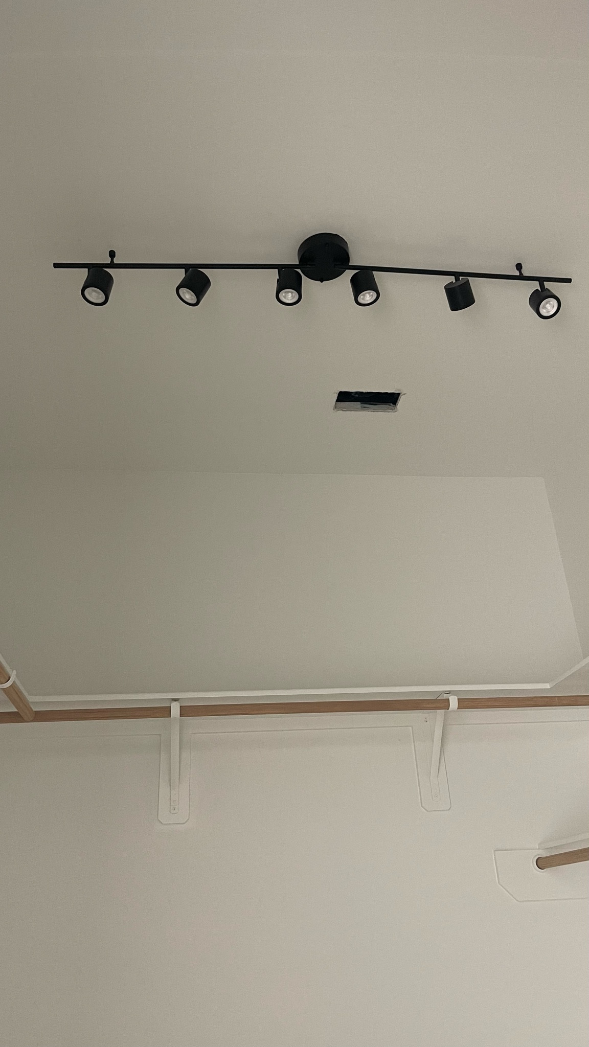 Our closet lights i went with task lighting!! Since this is what i see in the stores that make the clothes look so good 😂 also so u can point the lights on each wall and have plenty of light!! #homedecor 

#LTKhome #LTKSeasonal #LTKfindsunder50