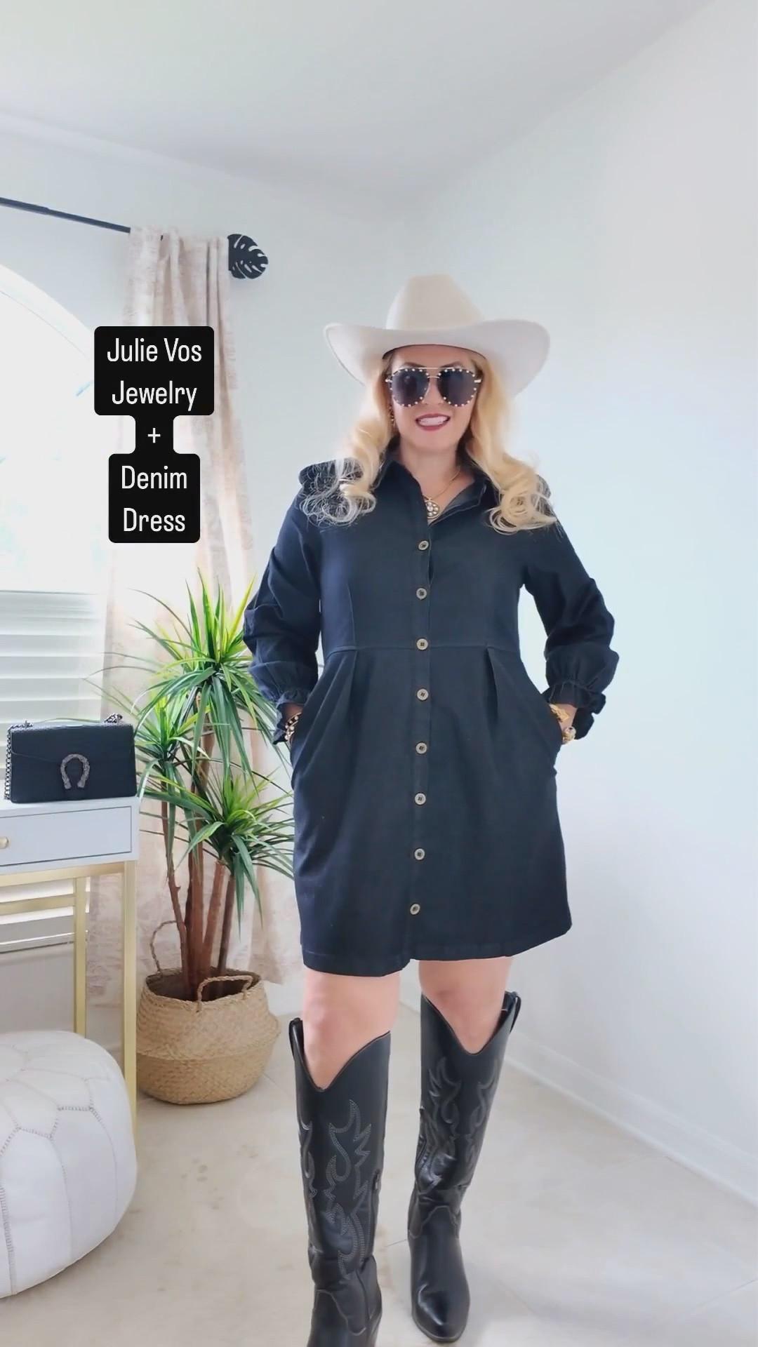 Here are the  accessories I’m using to glam up my denim dresses for the summer and fall season!

Cowboy hat, studded sunglasses, Julie Vos jewelry, cowboy boots

Wearing a medium. Fits true to size. Fabric has stretch and side pockets!


Follow my LTK @jtstjtst11 on the @shop.LTK app to view this post and get my exclusive app-only content!

#LTKSeasonal #LTKOver40 #LTKSaleAlert #LTKTravel #LTKgrwm #LTKootd #LTKMidsize #LTKvlog #LTKU #LTKWorkwear