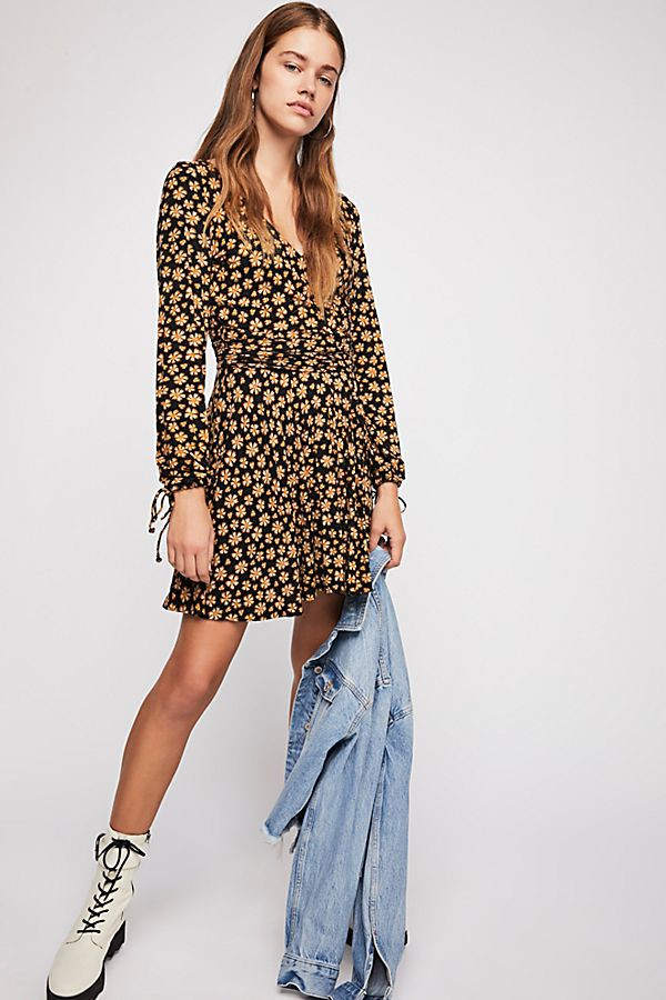 Pradera Wrap Mini Dress | Free People (Global - UK&FR Excluded)