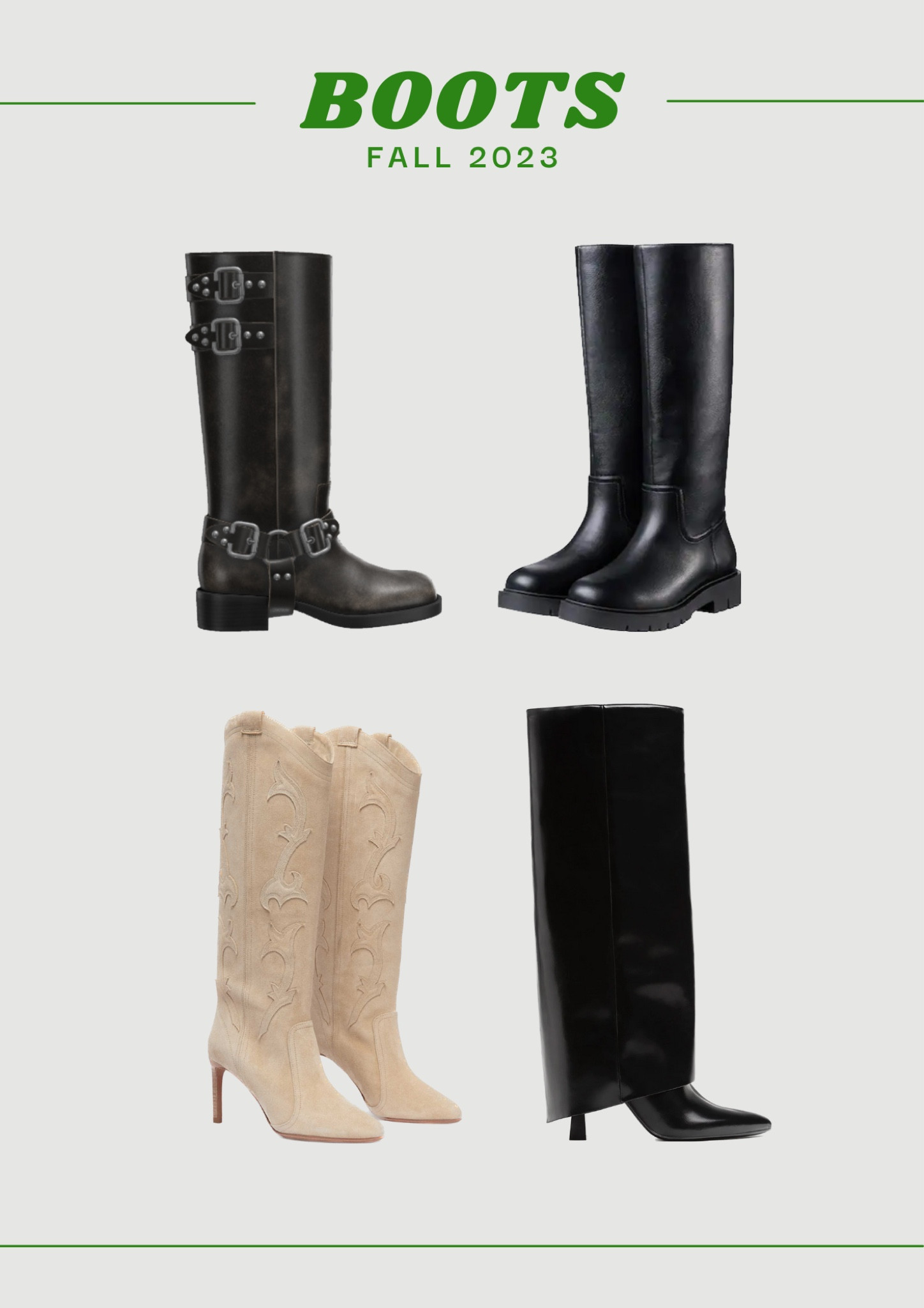 BOOTS 
sélection de bottes automne / hiver 

#LTKstyletip #LTKshoecrush #LTKSeasonal