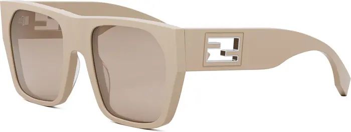 Fendi Baguette 54mm Square Sunglasses | Nordstrom | Nordstrom
