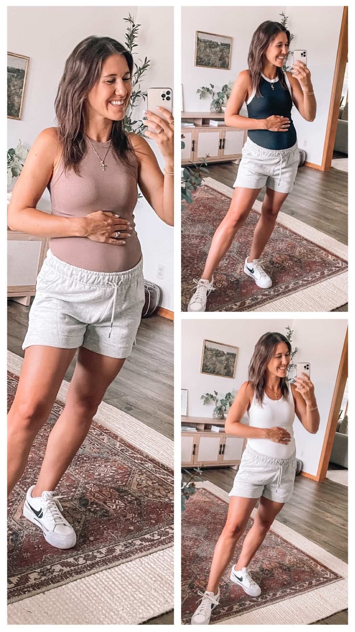 Target tank tops 20% off! Sized up to medium in everything for pregnancy. All non-maternity. Second pair of these sweat shorts they’re sooo good & so comfy!

Target finds
Target style
Bump style
Pregnancy style
Summer outfits 
Casual outfit 
Ribbed tanks 

#LTKSummerSales #LTKFindsUnder50 #LTKBump