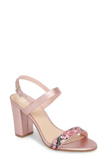 Women's Bp. Lula Block Heel Slingback Sandal, Size 9 M - Pink | Nordstrom