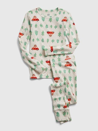 Kids Holiday Car Graphic PJ Set | Gap (US)