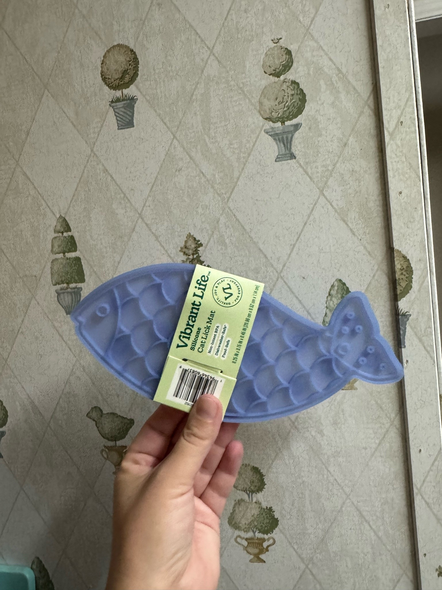The cutest lick mat for our kitty! I also love the price!