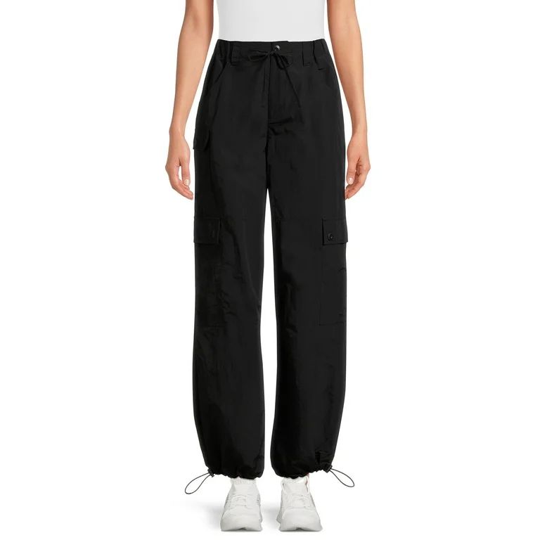 Madden NYC Juniors Parachute Cargo Pants, Sizes XS-XL | Walmart (US)