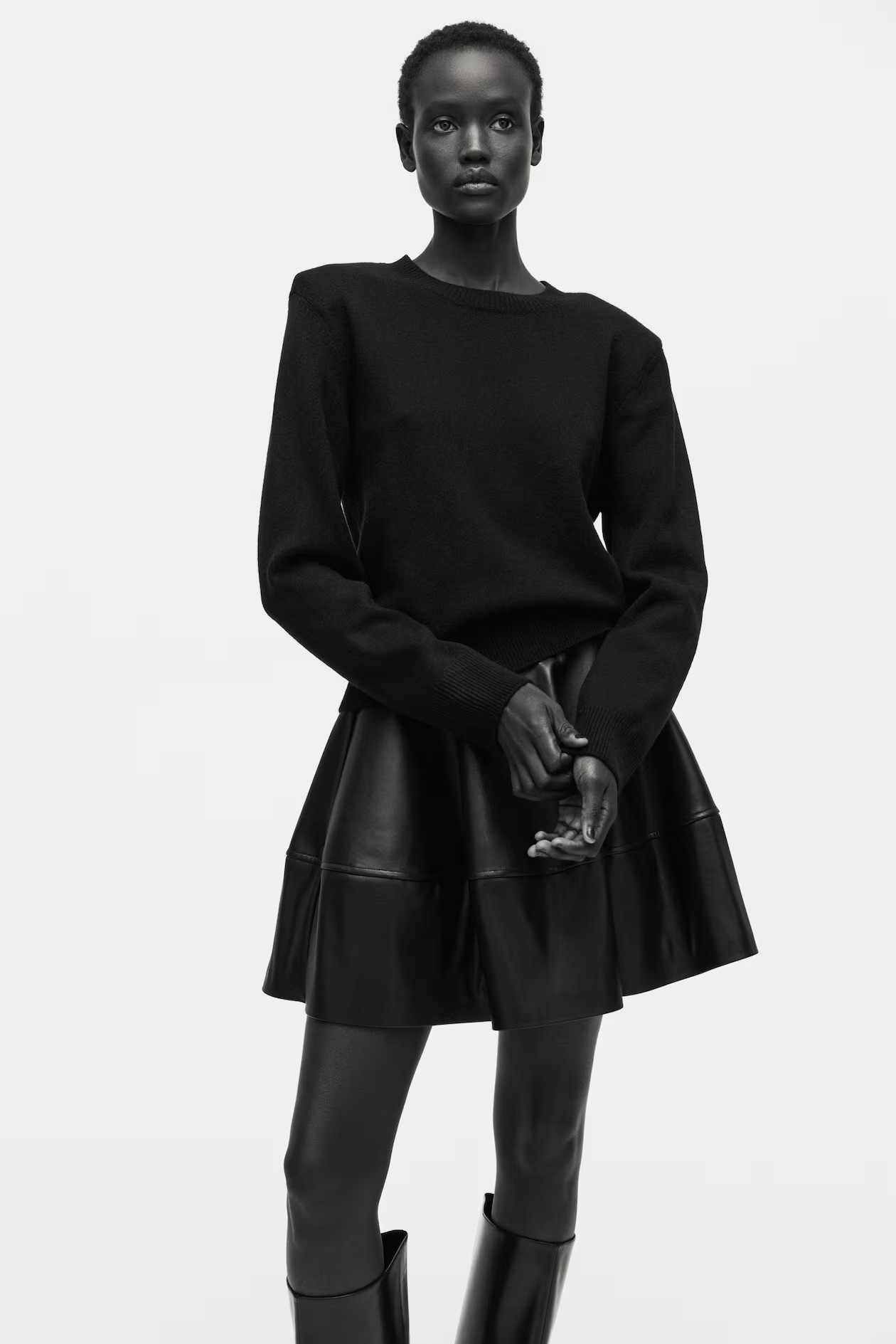 Shoulder-Pad Sweater | H&M (US + CA)