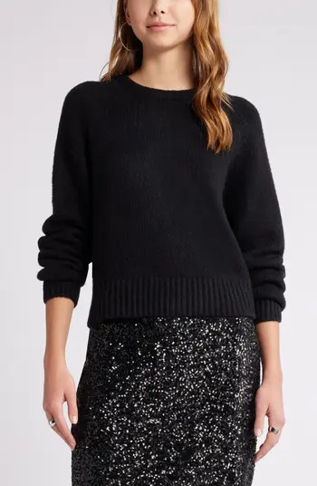 Boxy Crewneck Sweater | Nordstrom