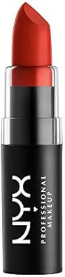 NYX PROFESSIONAL MAKEUP Matte Lipstick - Alabama, Brick Red | Amazon (US)