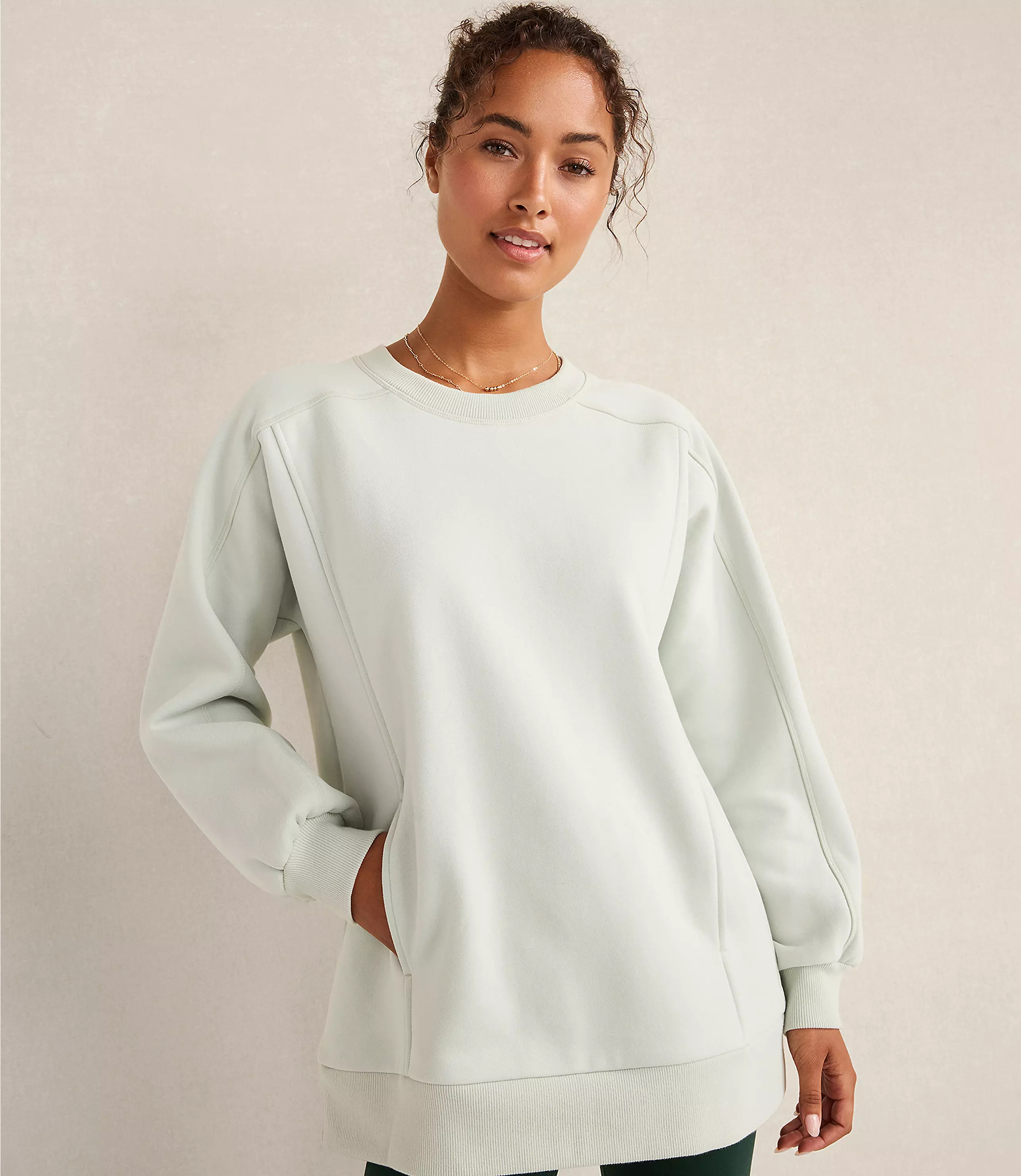 Haven Well Within Cloud Fleece Crewneck Sweatshirt | LOFT