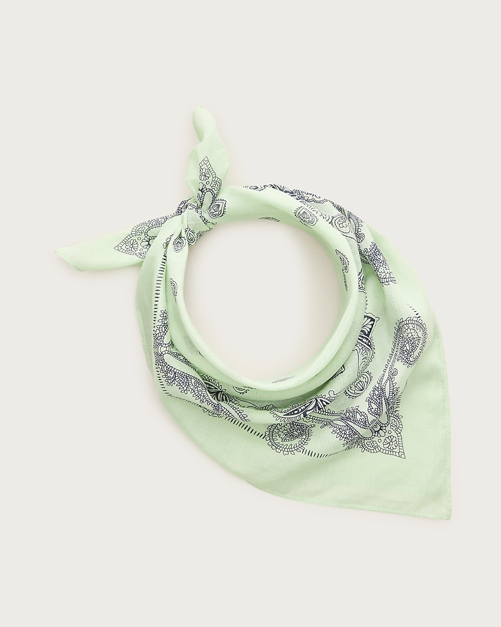 Printed lightweight cotton scarf | J. Crew US
