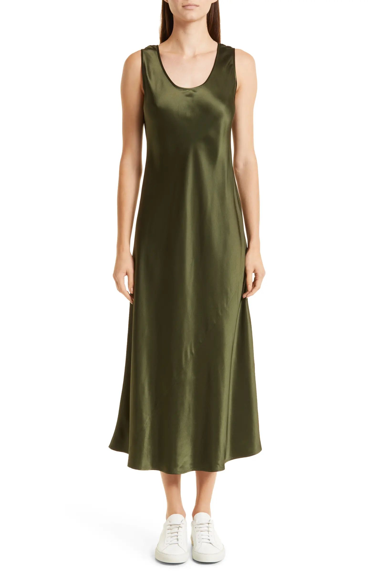 Max Mara Leisure Ares Satin Slipdress | Nordstrom | Nordstrom