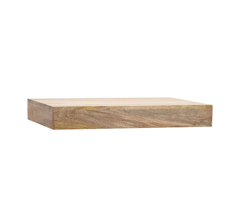 Brighton Floating Wood Shelves | Pottery Barn (US)