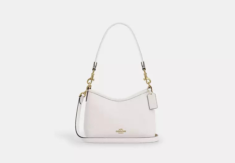 Coach Outlet Laurel Small Shoulder Bag - White | Coach Outlet US