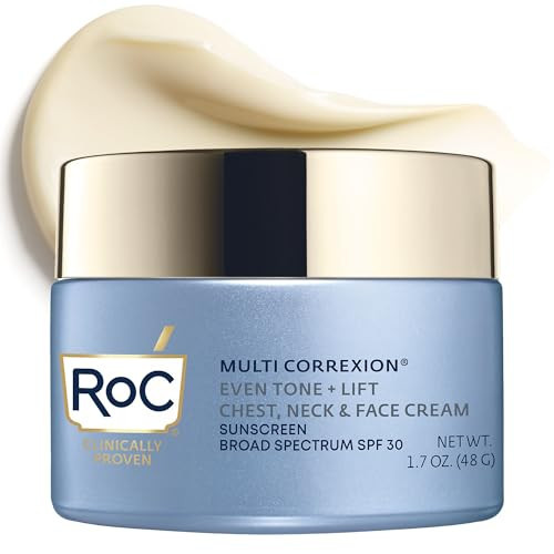 RoC Multi Correxion 5 in 1 Chest Neck Face Moisturizer Cream, SPF 30 1.7 oz | Amazon (US)