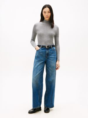 High-Rise Wide Leg Jean | Tommy Hilfiger | Tommy Hilfiger (US)