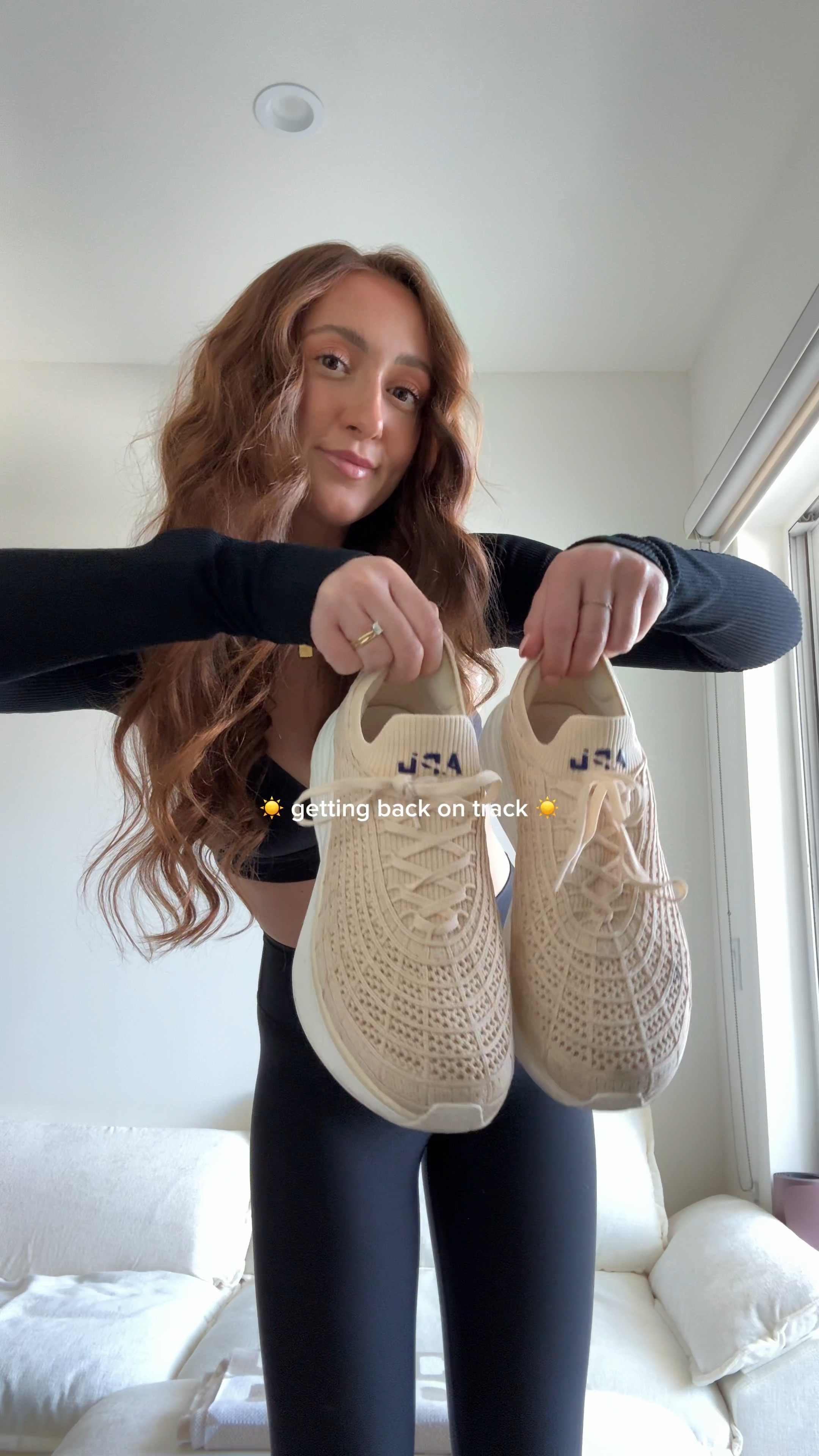 back on track 🤍 wearing faves - alo and apl 🥰 all tagged below!  

#LTKstyletip #LTKfitness