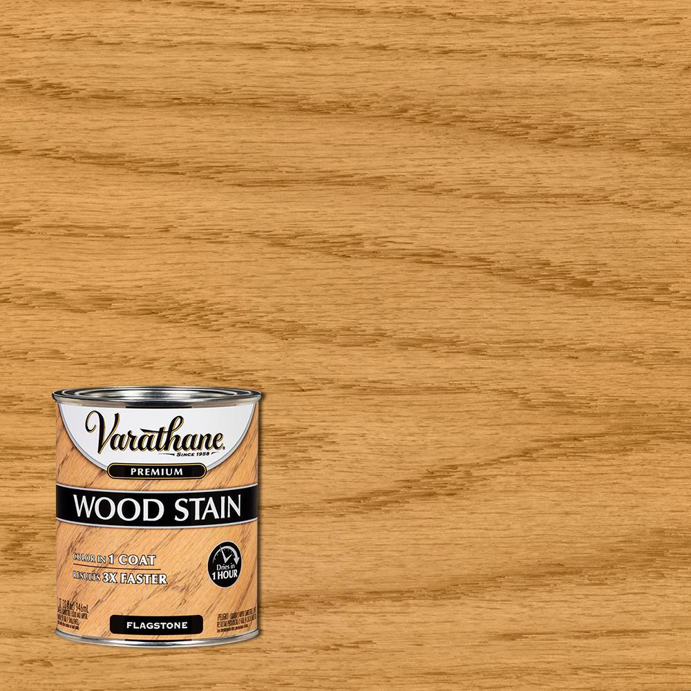 Varathane 1 Qt. Flagstone Premium Fast Dry Interior Wood Stain (2-Pack) | The Home Depot