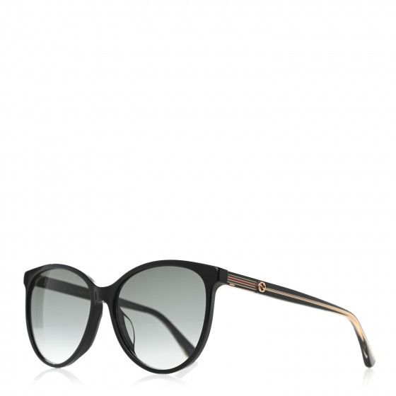 GUCCI Web Sunglasses GG GG0377SK Black | FASHIONPHILE | Fashionphile