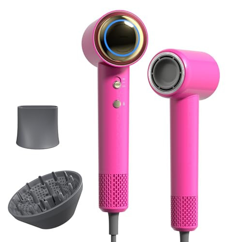 Tideway Hair Dryer, Blow Dryer with Diffuser High-Speed Plasma Ionic Low Noise for Fast Drying, Travel Hair Dryer for Women and Man, Curly/Wavy & Long/Thick Color-Treated Hair H11 | Amazon (US)