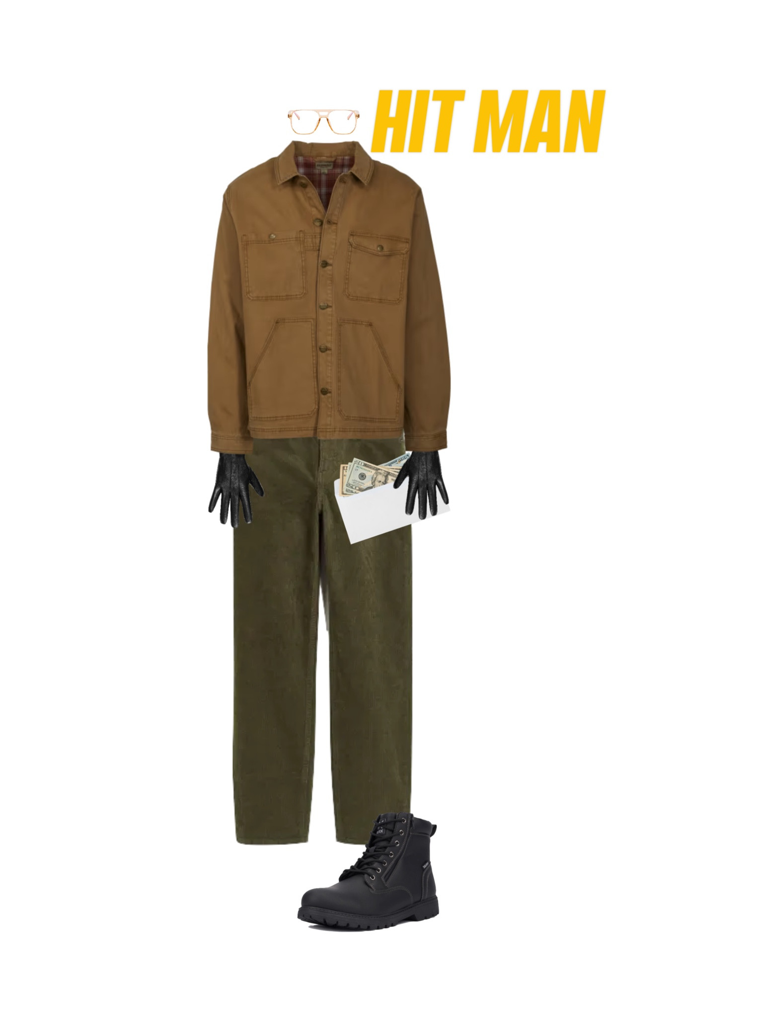 Day 28/31 Halloween Costume Ideas: Glen Powell’s Hit Man Character he named - “Tilda Weasley”!!!! All pieces come in straight and plus sizes!!! 

#LTKStyleTip #LTKMens #LTKHalloween