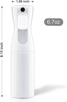 BEATURE Hair Spray Bottle with Trigger, Continuous Spray Water Bottle, Refillable Fine Mist Spray... | Amazon (US)