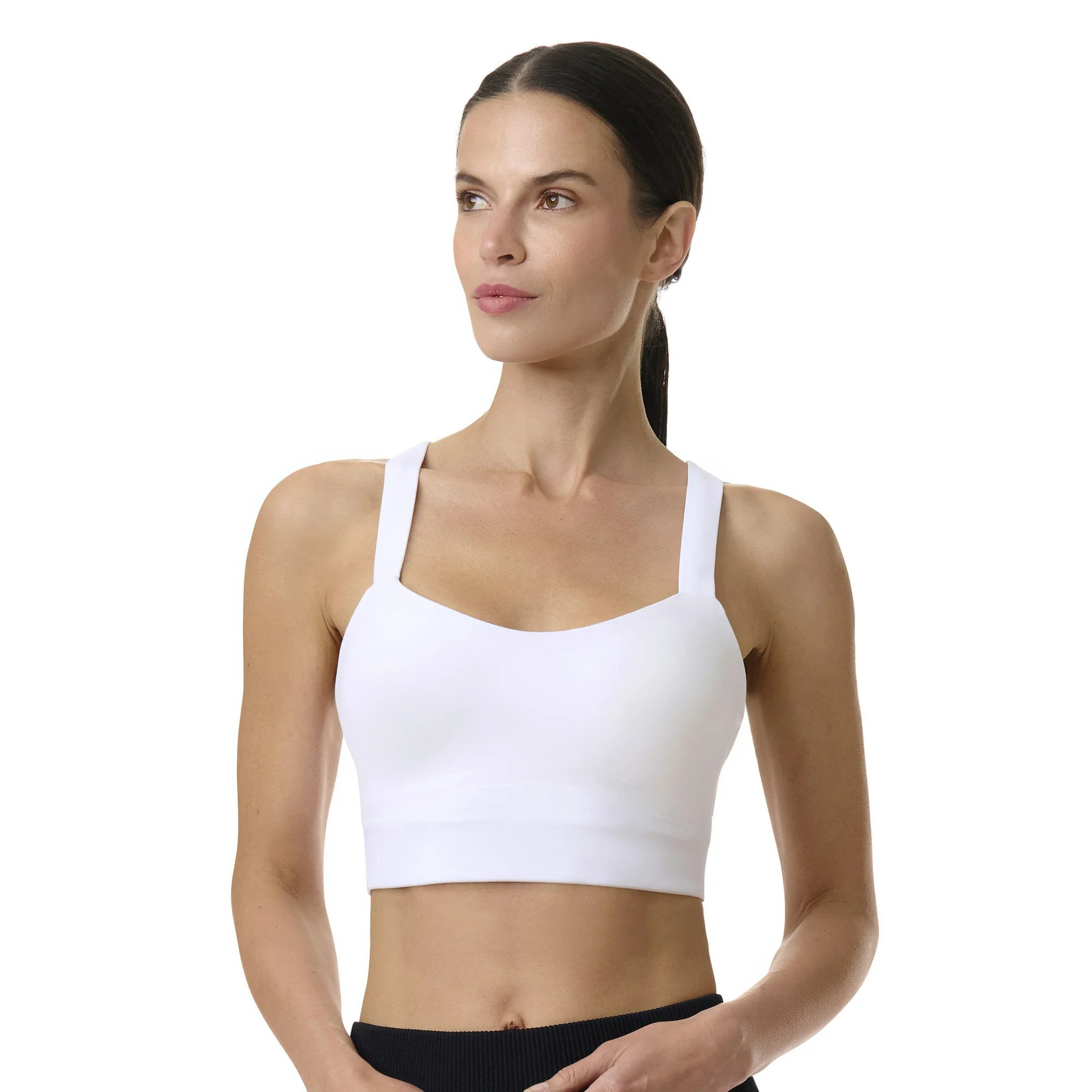 Avia Women s Low Impact Longline Strappy Back Sports Bra  Sizes XS-XXXL | Walmart (US)