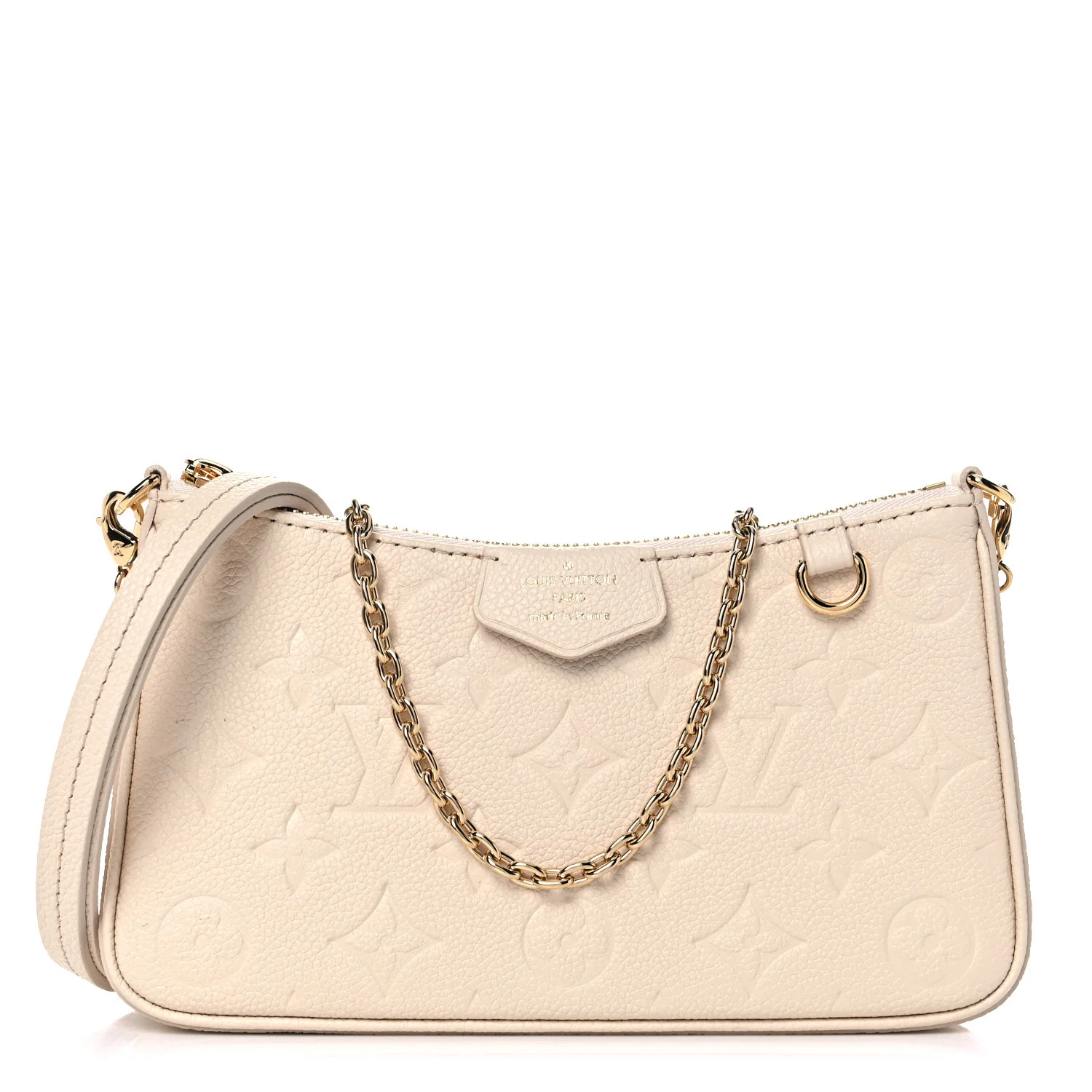 LOUIS VUITTON Empreinte Easy Pouch On Strap Cream | FASHIONPHILE | FASHIONPHILE (US)