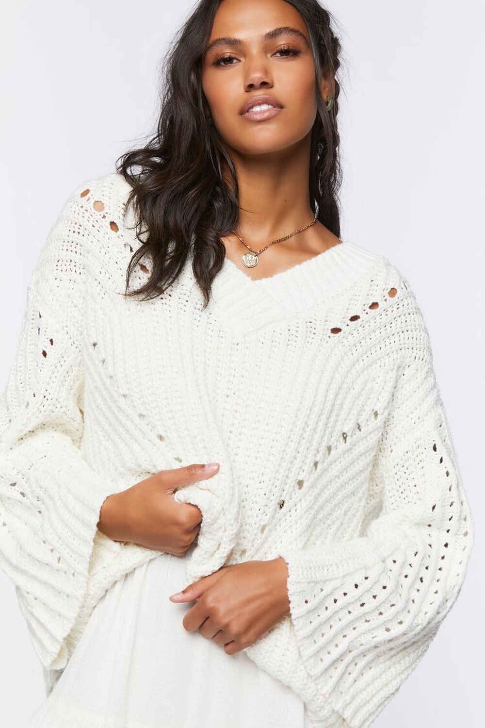 Oversized Chunky Knit Sweater | Forever 21 (US)