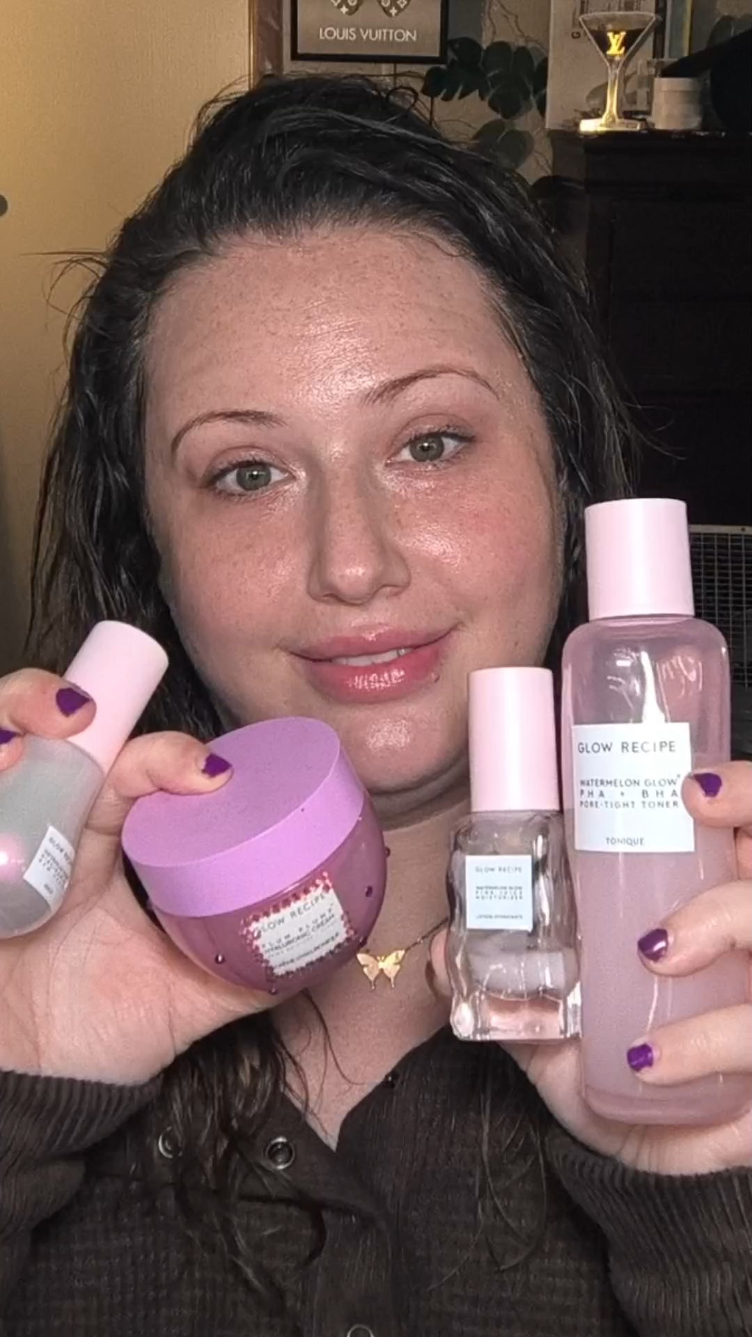 My 4-Step Routine with Glow Recipe! 

#LTKBeauty #LTKSaleAlert #LTKFindsUnder50