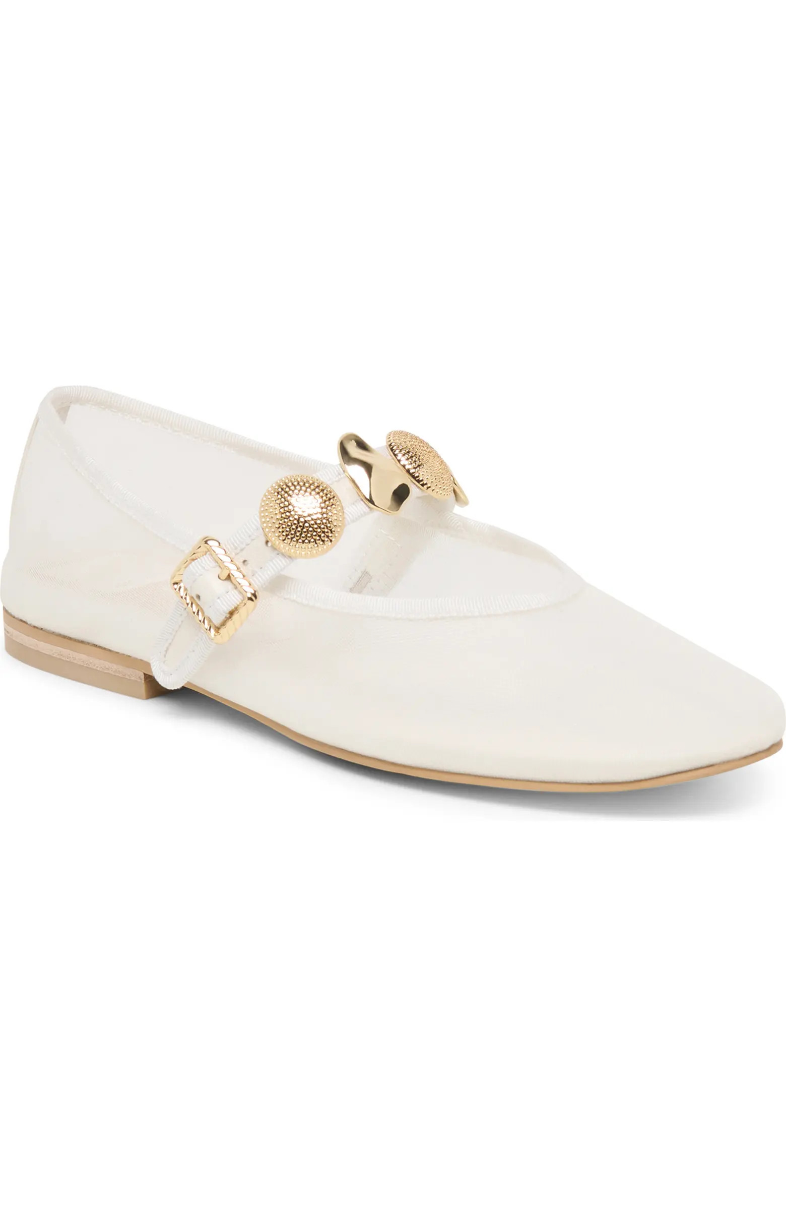 Relan Mesh Mary Jane Flat (Women) | Nordstrom