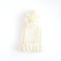 Pom Beanie, Hat, Chloe Kim Womens Winter Toque Women, Chunky Knit Hat | Etsy (US)