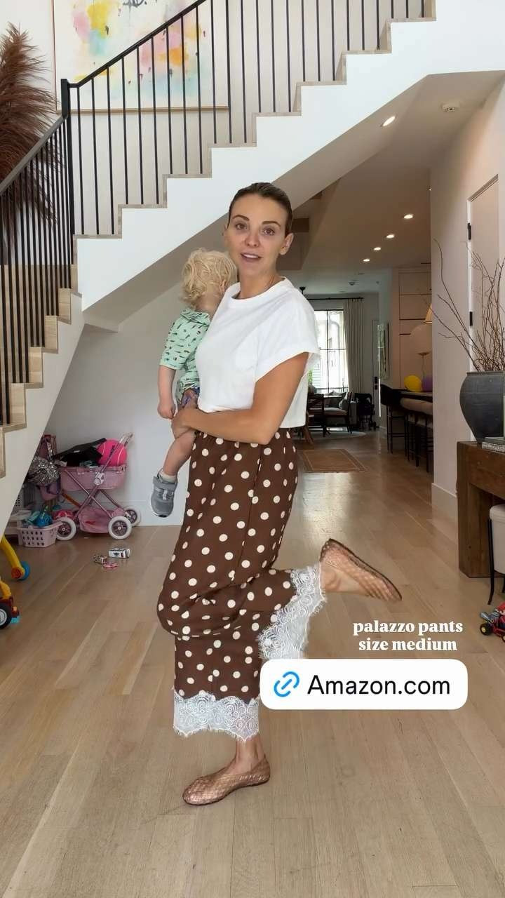 My new Amazon pants! How cute are they?! 

 #LTKdayinmylife #LTKgrwm #LTKootd